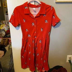 Disney Button Up Dress